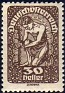Austria 1919 Allegorie Republic 30 H Brown Scott 211